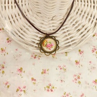 Camellia exclusive vintage cotagecore women's accessories pendant necklace vintage accessories