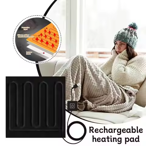 Protable 5V USB Electric Car Seat Heating Pad Heating Pad Seat Heating Pad For Home & Office Men Ves