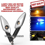 Lampu Sen Motor Led/Lampu Sen Angel Eyes Led 12V Dc 5W/Lampu Sen Model Baru/Lampu Sen Motor Terbaru/