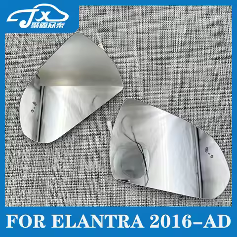 Heated Left / Right Side Mirror Glass Lens W/Blind Spot for Hyundai Elantra 2017-2020 Ioniq 2017-202