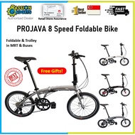 PROJAVA 16inch 20inch Arabi/ Libery Foldable Folding Bike V Brake Lightweight 10kg Bicycle Pro Java 