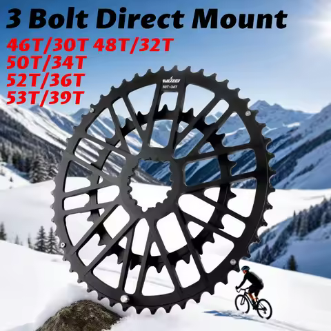 3 Bolt Direct Mount Chainring 46 30 48 32 50 34 52 36 53 39 Road Bike Double Chain Ring For Sram Xx1