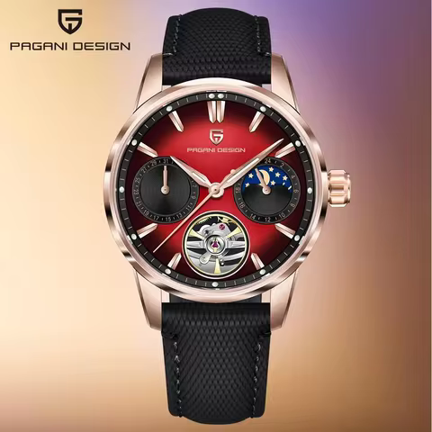 Pagani Design's New 41MM Men's Watch Luxury Automatic Mechanical Watch Stainless Steel 100m Waterpro