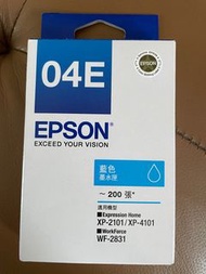 EPSON 04E 藍色墨水匣