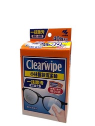 小林製藥 眼鏡清潔濕紙巾 40包         A0541