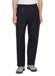 PAUL & SHARK SHARK KEYRING PLEATED WIDE LEG PANTS