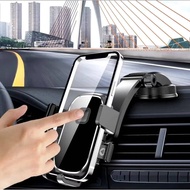 (A4) Car Phone Holder Suction Cup Type For Cars Retractable Mobile //G0077
