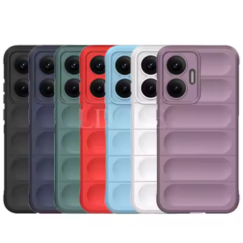 For Xiaomi POCO F7 Case Silicone Liquid Shockproof Cover POCO F7 Pro Cover Rubber TPU Phone Protecto