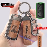 YAMAHA Zinc Alloy key cover for YAMAHA Nmax Xmax Aerox Qbix Fazzio NVX Scooter Sniper 155R key case 