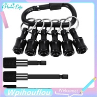 [HoME&life] Bit Holder Drill Bit Extension Set Upgrade Bit Holder Keychain 3-Pack Quick Release Dril
