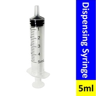 5ml Dispensing Syringe without needle ❤️ Pet Bird Feeding Syringe ❤️ Blunt Syringe ❤️ Non-Sterile