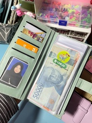 Dompet Pintar Atur Budgeting Keuangan Wallet Card Financial Planner Sinking Funds Nabung Viral Sticker Pemisah Uang Cashflow Harian Bulanan