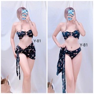 SEXY DARA 3IN1 SET SWIMWEAR