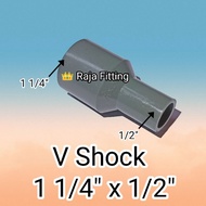 Reducing Socked 1.25 inch x 0.5 inch, V Sock 1 1/ 4" x 1/2"