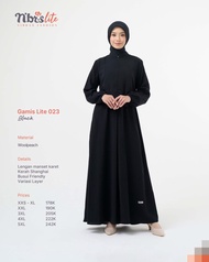 GAMIS NIBRAS LITE 023 / BAJU NIBRAS TERBARU / GAMIS BUSUI LONGDRESS GAMIS DAILY KEKINIAN 2025