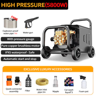 Water jet High Pressure 5800W Cleaner Water Jet Sprayer Machine Mesin Cuci Kereta Car Washer Home Ca