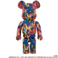 Image.台中逢甲店 BE@RBRICK BEARBRICK 庫柏力克熊 1000% KAWS TENSION