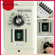 【CRAZYSPE】AC 220V To DC 180V Knob Motor Speed Variable Control Controller For 0-400W Motor