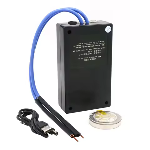 Spot Welder Portable 6 Gears Adjustable Mini Spot Welding Machine for 18650 Battery Spot Welder Spot