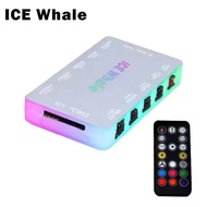 Hub Quạt ICE Whale C10 Bộ Chia 1 Đến 10PWM & ARGB Với Giao Diện Nguồn SATA - Hỗ Trợ 4Pin PWM 3Pin AR