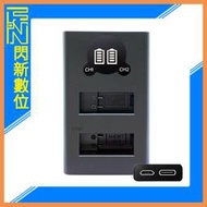 ☆閃新☆USB LED 雙座 雙電池 充電器GOPRO HERO9 10 11 12(Micro USB/Type-C)