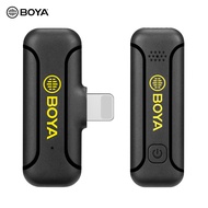 BOYA BY-WM3T2-D1 One-Trigger-One Mini 2.4G Wireless Microphone System Lapel Clip-On Microphones 50M 