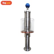Kegland 1.5inch Stainless Valve Beer Brewing Tool Durable Beer Home Brewing Kitchen Tools