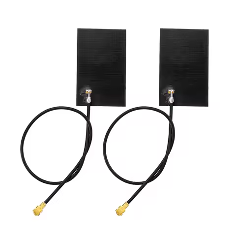433Mhz Internal FPC Flexible Black Patch Adhesive Antenna 6dbi with 12cm Cable and UFL Connector