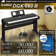 KEYBOARD KEY BOARD PIANO DIGITAL YAMAHA DGX 660 DGX-660 DGX660 BLACK -