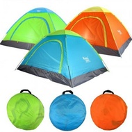 2 secs rapid open 2 person tent