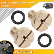 [HOT SALE]☆2X For BMW E36 E46 E39 E90 17111712788 Vent Bleeder Bleed Coolant Radiator Brass