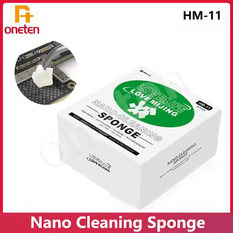 Mijing HM-11 Nano Cleaning Sponge For Mobile Phone Screen / Camera / PCB Soldering Welding Flux Oil 