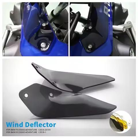 For BMW R1200GS Adventure R1250GS ADV R1200GSA R1250GSA R1250 GSA Side Windshield Windscreen Handshi