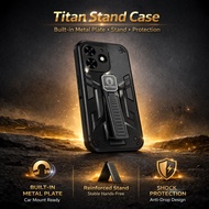 Titan Stand Case for Samsung A07 A17 S24 Ultra S25 Ultra M02 M12 M14