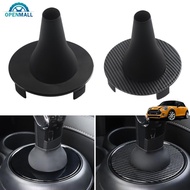 OPENMALL Car Internal Accessories Central Control Shift Gear Lever Dust Cover Decorative Shell Stick