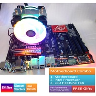 (95% New) (100% Tested) Gigabyte Gaming Combo Motherboard + Intel Xeon CPU (benchmark tahap Intel i7