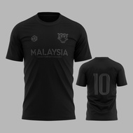 [READY STOCK] Malaysia ''Harimau Malaya" Jersey Blackout - Jersi Roundneck