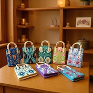 Siri Adelais Beg Telefon Berkait Berbilang Warna Baharu Beg Bahu Serbaguna Bergaya Personaliti Rehat