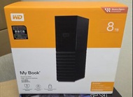 WD My Book 8TB 3.5 USB Harddisk外置硬碟