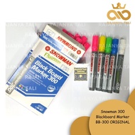 snowman 300 blackboard marker bb-300 original - hijau