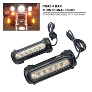 New For XL883 XL1200 XL 883 XL 1200 Motorcycle Accessories LED Highway Bar Switchback Driving Light/