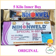 ◿ ✧ ☋ Nihonweld Welding Rod 6013 Special 3/32 2.5MM 5 Kg. Kilo Di Mausok Nihon Weld