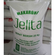 [Zak 25kg] Macaroni Macaroni Macaroni Bloom Raw Macroni Brand JELITA/Zak Net Weight Contents 25kg - 