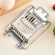 Stainless Steel Egg Cutter, Multi Purpose Kitchen Slicer for Eggs Century Eggs and Fruit