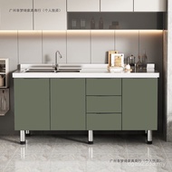 Stove Economical Kitchen Rental Room Cabinet Cabinet Stainless Steel Assembly Simple Cabinet Househo