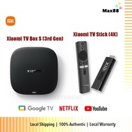 Xiaomi Smart TV Stick 4K (2nd Gen) | Mi TV Stick 1080P / 4K Android TV / Xiaomi TV Box S 3rd Gen