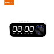 RECCI CLOCK WIRELESS BLUETOOTH SPEAKER – WHITE