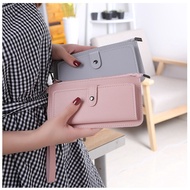 Aldawaar Dompet Panjang Syiling Pemegang Kad Wanita ( Korean Lady Women Coin Zip Purse Woman Wallet 