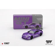 Mini GT 1067 Toyota Supra A80 Top Secret GT-300 - Top Secret Purple
