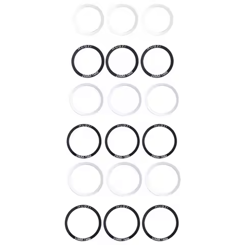 Cycling Part Bicycle Axle Washer Crankset Bottom Spacer Bottom Bracket Steel Spacer Crankset Washer